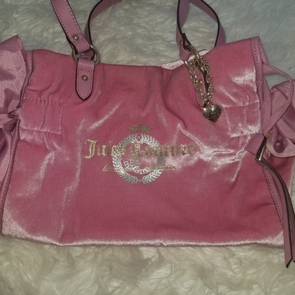 Juicy couture velour bag - Picture 2 of 4